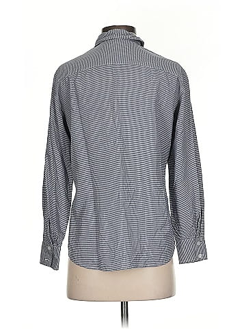 Anne Klein II Long Sleeve Silk Top (view 2)