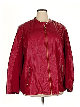 Ashley Stewart Faux Leather Jacket