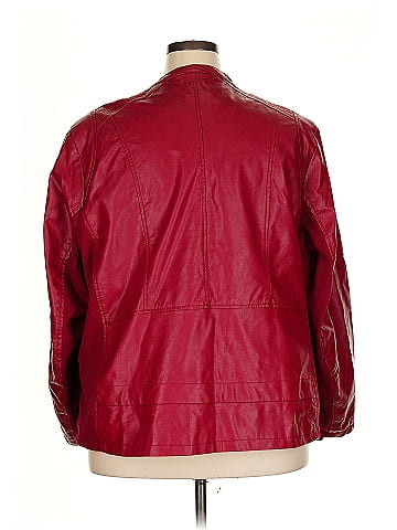 Ashley Stewart Faux Leather Jacket (view 2)