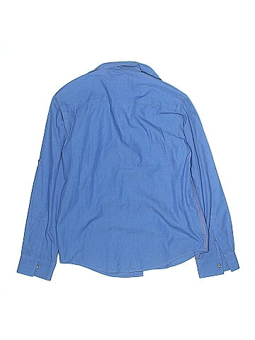 CALVIN KLEIN JEANS Long Sleeve Button-Down Shirt (view 2)