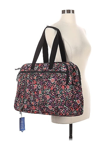 Vera Bradley Petite Vines Lighten Up Weekender Travel Bag (view 2)