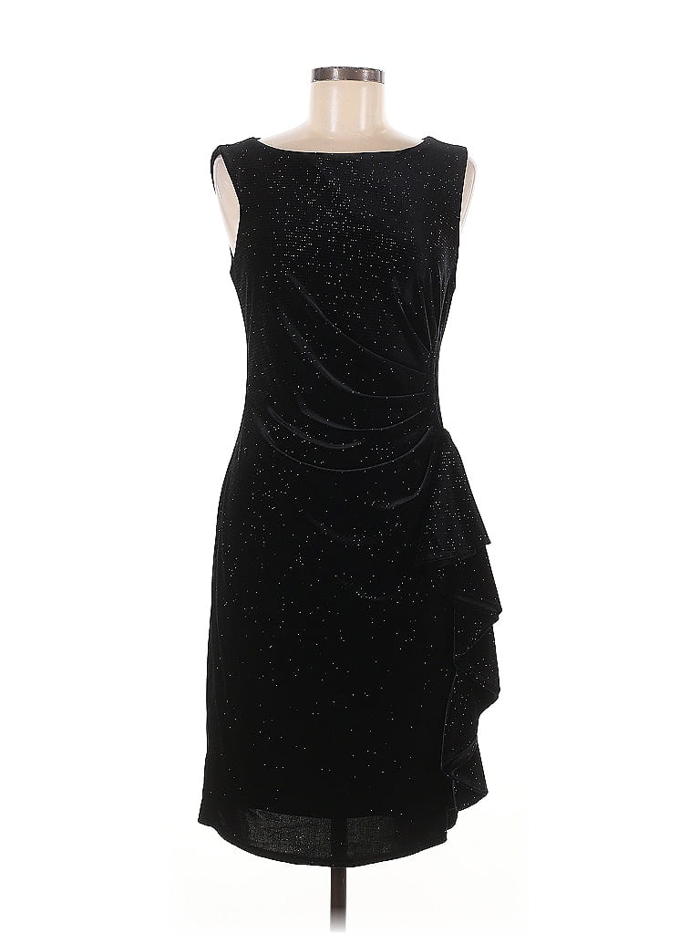 Joseph Ribkoff Black Cocktail Dress Size 10 - photo 1