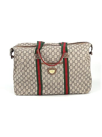 Plus Gucci Vintage Coated Canvas GG Plus Large Tote (view 1)