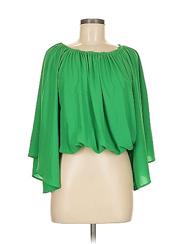 Flying Tomato 3/4 Sleeve Blouse (view 1)