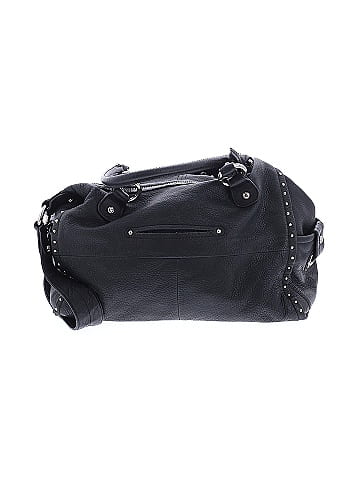 B Makowsky Leather Satchel (view 2)