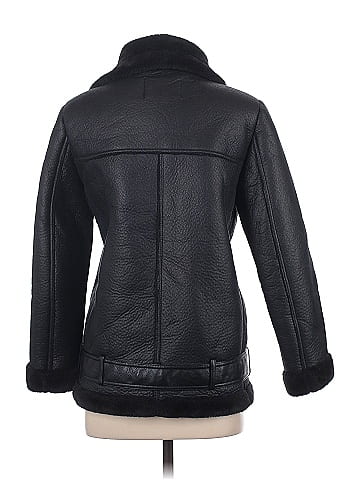 Zara Faux Leather Jacket (view 2)