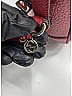 Gucci 100% Canvas Burgundy Red GG Canvas and Leather Mini Bree Crossbody Bag One size - photo 5