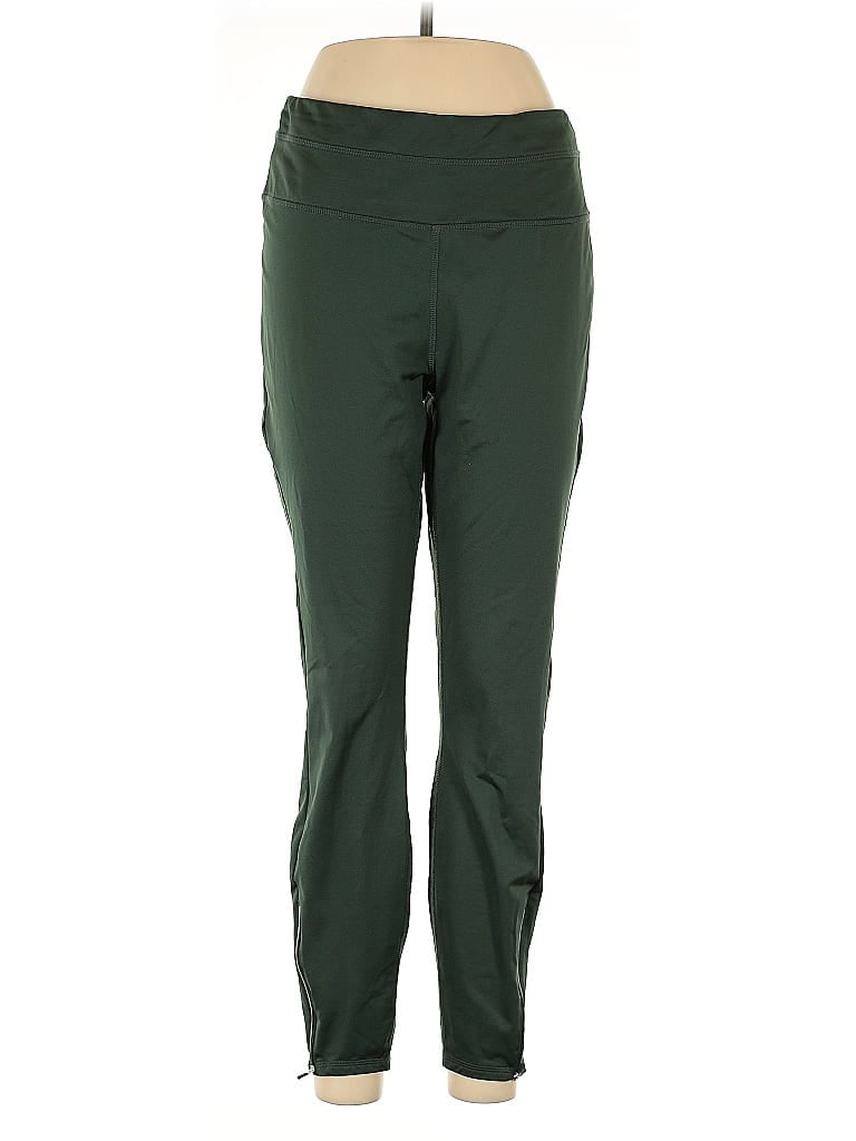 RBX Solid Green Active Pants Size L - photo 1