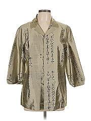 Chico's Design 3/4 Sleeve Silk Top