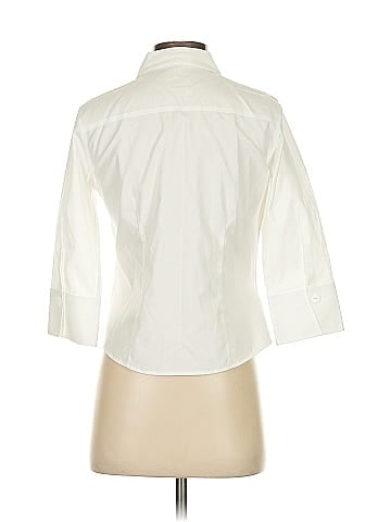 Foxcroft 3/4 Sleeve Button-Down Shirt (view 2)