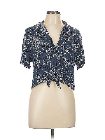 Pull&Bear Short Sleeve Blouse (view 1)