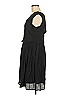 Studio Y Solid Black Casual Dress Size M - photo 4