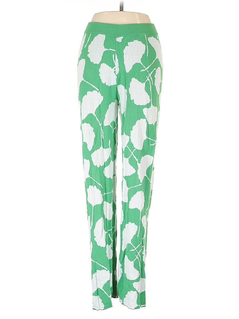 Pre-owned Diane Von Furstenberg Casual Pants In Green