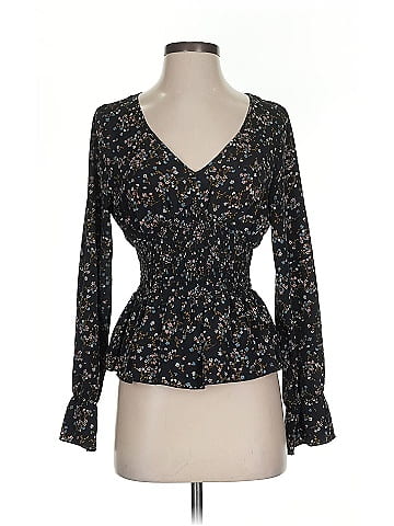 Love Tree Long Sleeve Blouse (view 1)