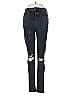 Forever 21 Stripes Black Jeans Size 28 waist - photo 1