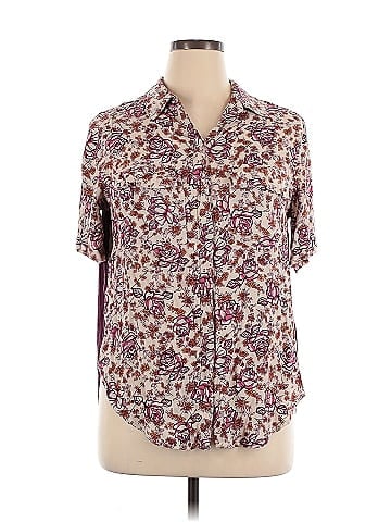Porridge Short Sleeve Blouse (view 1)