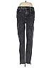FRAME Chevron-herringbone Gray Jeans Size 26 waist - photo 1