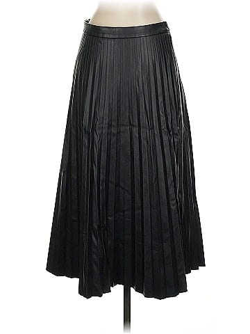 Trouve Faux Leather Skirt (view 2)