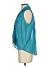 Speechless 100% Polyester Teal Sleeveless Blouse Size XS - photo 5