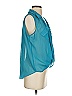 Speechless 100% Polyester Teal Sleeveless Blouse Size XS - photo 4