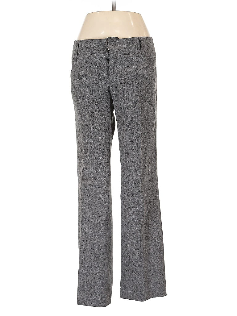Daisy Fuentes Tweed Gray Dress Pants Size 2 - photo 1