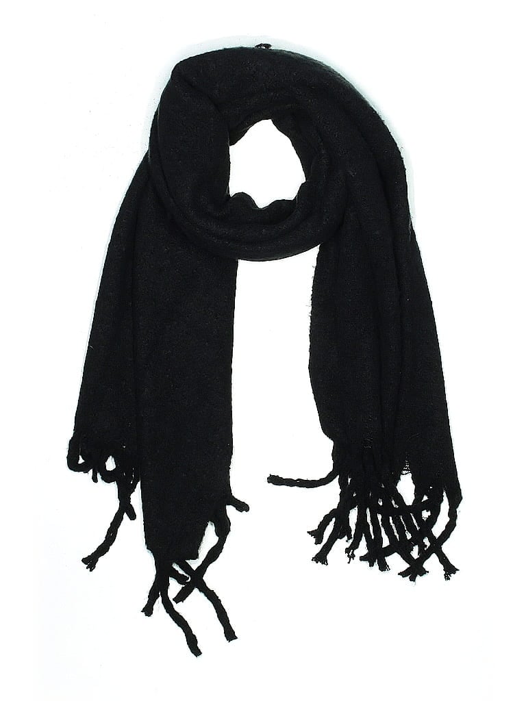 Pre-owned Madden Nyc Scarf In Black