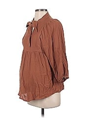 H&M Mama 3/4 Sleeve Button Down Shirt