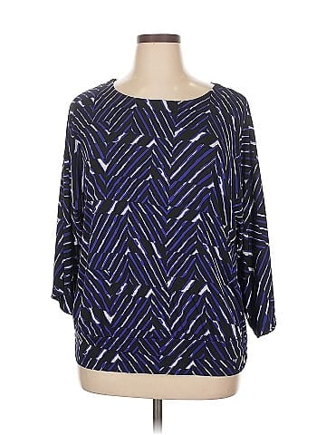 Travelers by Chico's 3/4 Sleeve Blouse (view 1)