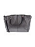 Coach Metallic Silver Leather Satchel One size - photo 2
