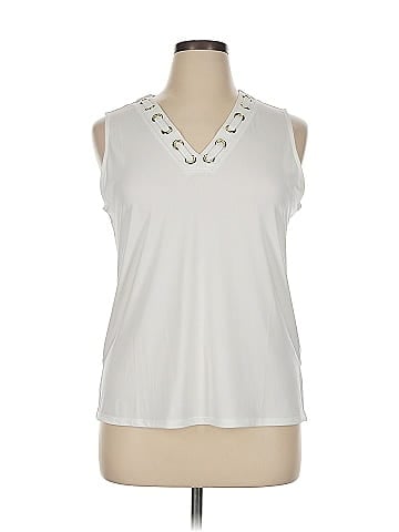 Carmen Carmen Marc Valvo Sleeveless Blouse (view 1)