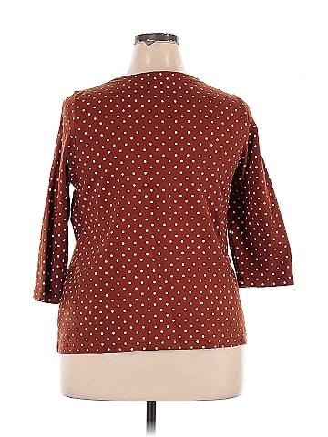 Croft & Barrow 3/4 Sleeve Top (view 2)