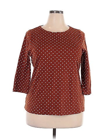 Croft & Barrow 3/4 Sleeve Top (view 1)