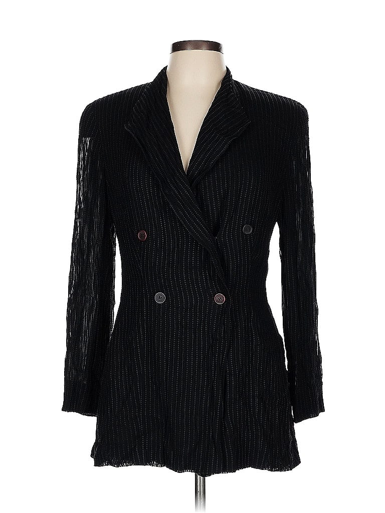 Pre-owned Giorgio Armani Blazer Jacket In Black