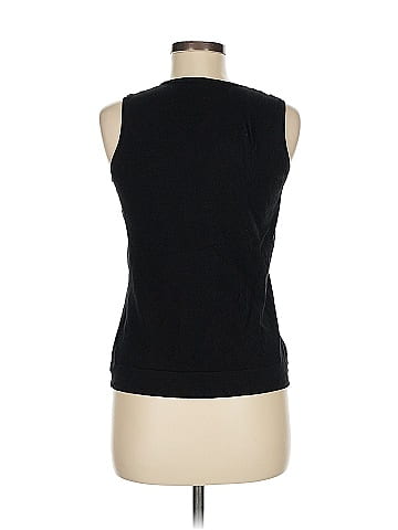 August Silk Sleeveless T-Shirt (view 2)