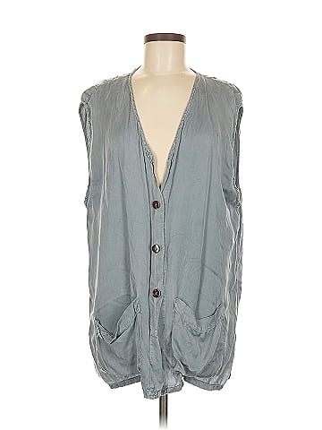 Kiko Sleeveless Button-Down Shirt (view 1)