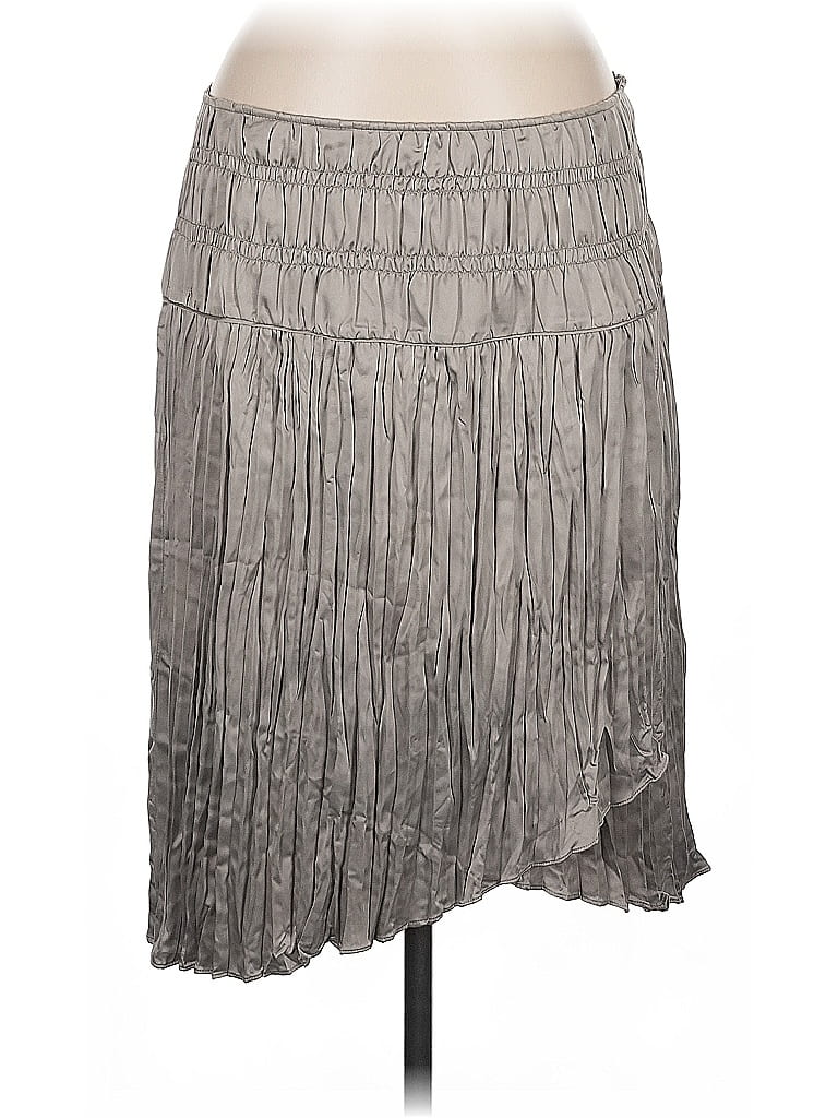 Pre-owned Sundance Casual Skirt In Gray