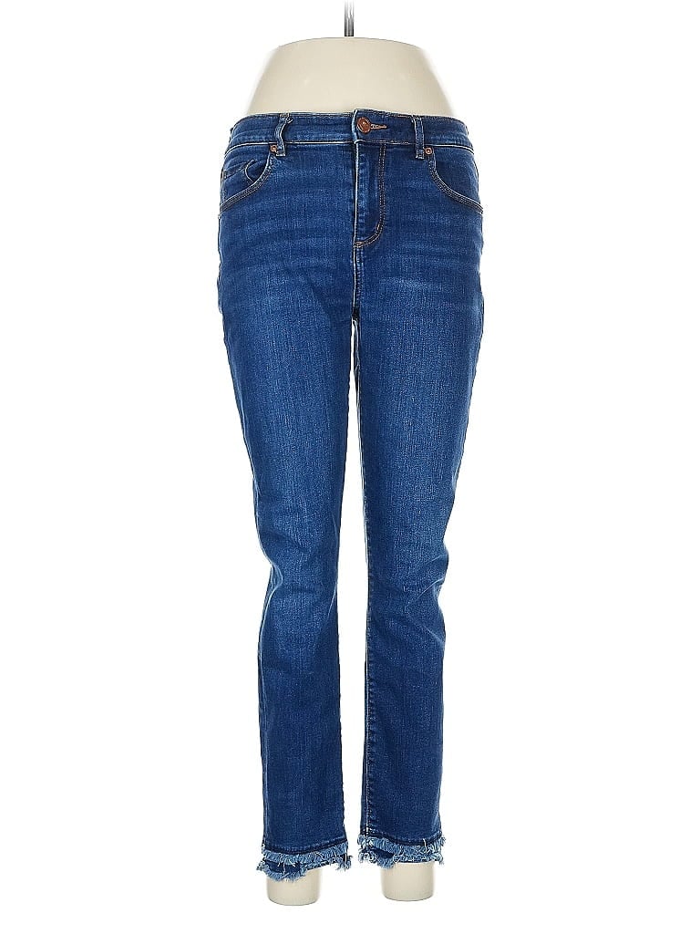 Pre-owned Ann Taylor Loft Jeans In Blue