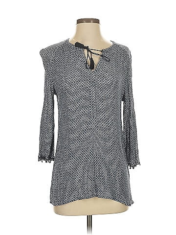 Fleaur Bleue 3/4 Sleeve Blouse (view 1)