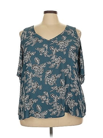 Torrid 3/4 Sleeve Blouse (view 1)
