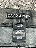 David Lerner Metallic Black Active Pants Size 2 - photo 4