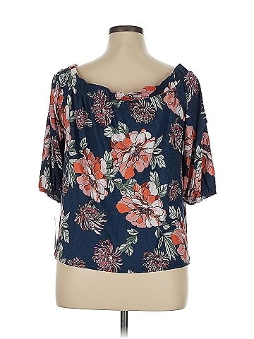 Loveappella 3/4 Sleeve Blouse (view 2)