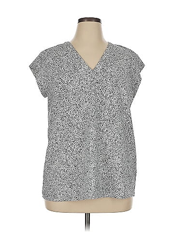 Hilary Radley Short Sleeve Blouse (view 1)