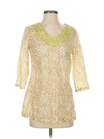 Calypso St. Barth 3/4 Sleeve Blouse (view 1)