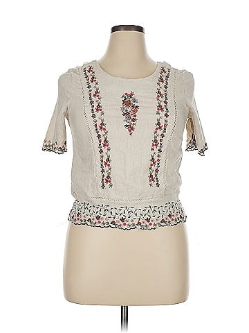 Code Short Sleeve Blouse (view 1)