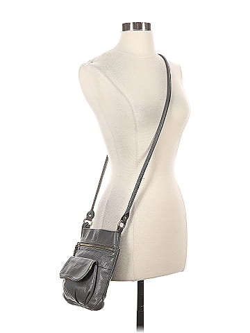 B Makowsky Leather Crossbody Bag (view 2)