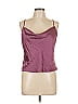 Open Edit 100% Polyester Purple Burgundy Tank Top Size L - photo 1