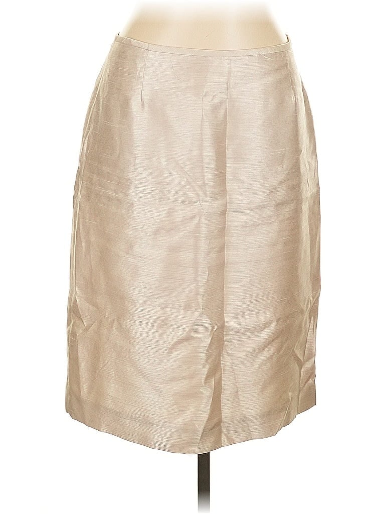 Pre-owned Preston & York Formal Skirt In Brown