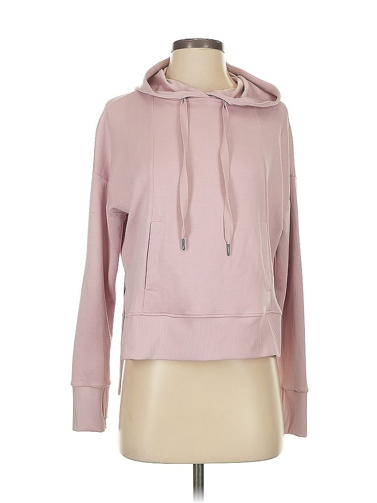 Apana 100% Polyester Pink Pullover Hoodie Size S - photo 1