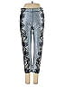 Terez Graphic Blue Active Pants Size M - photo 1