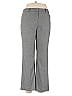 Doncaster Collection Chevron-herringbone Gray Dress Pants Size 10 - photo 1